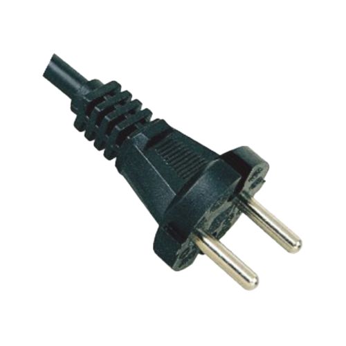 What are the common applications for European standard two-plug pure copper power cords?